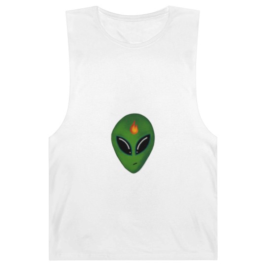 Discover Inciteful Alien Head Barnard Tanks