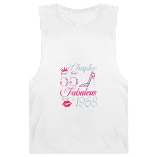Discover chapter 55 fabulous since 1968 55th birthday gift for women Barnard Tanks