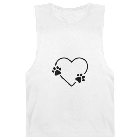 Discover Dog Heart Dog Paw Dog Mom Dog Mama Barnard Tanks