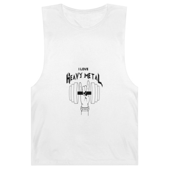 Discover I Love Heavy Metal Barnard Tanks