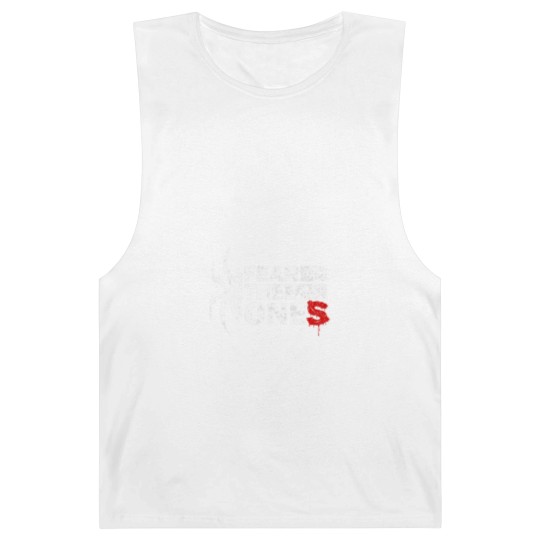Discover White Graffiti Poster Fear The Ones Tribal Spider Tatoo Logo Barnard Tanks