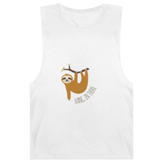 Discover Adorable sloth hang in there quot Barnard Tanks