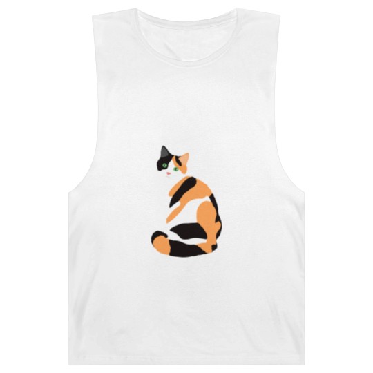 Discover Calico Cat Drawing Calico Lovers Calico Gift Barnard Tanks