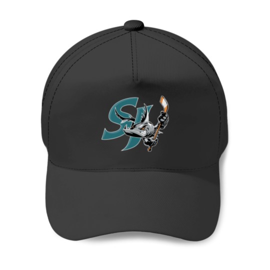 Discover Fabulous San Jose Barracuda American Hockey Design Baseball Caps