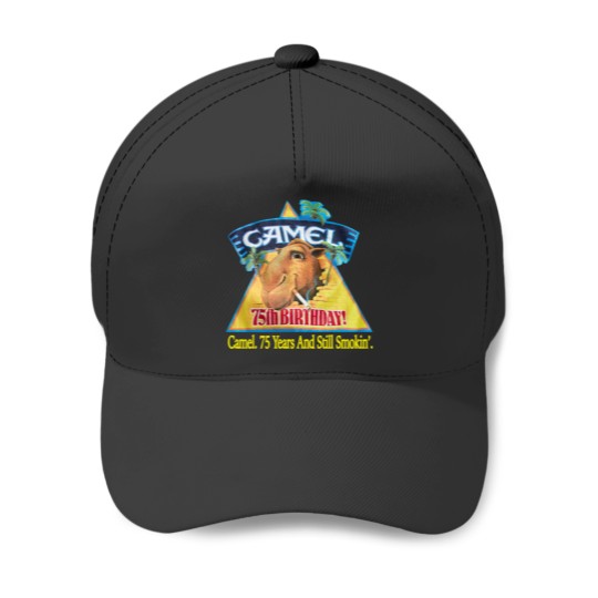 Discover 1988 Camel Pocket Gray Deadstock Joe Baseball Caps