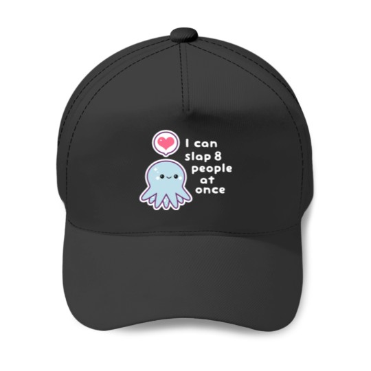 Discover Funny Slapping Octopus Active Baseball Caps