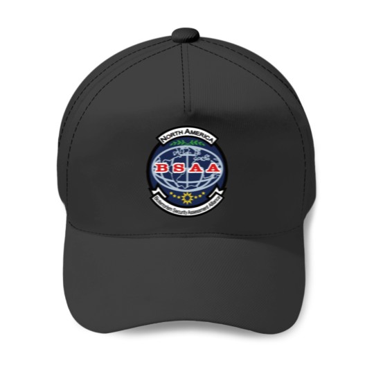 Discover Bioterrorism Security Assessment Alliance (BSAA Resident Evil) Baseball Caps