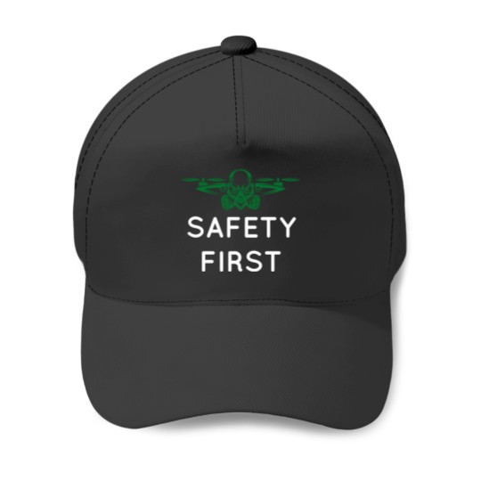 Discover Safety First Baseball Caps