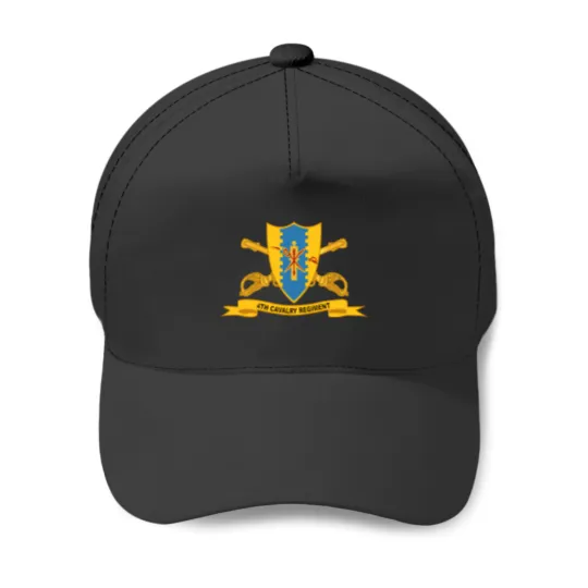 Discover 4Th Cavalry Regiment W Br Baseball Caps