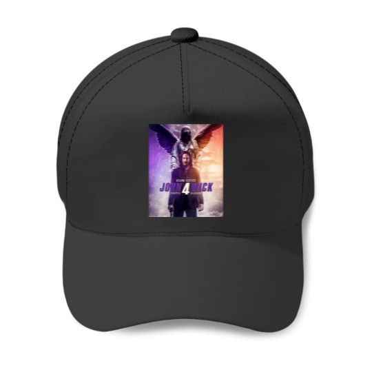 Discover John Wick 4 - Keanu Reeves Baseball Caps