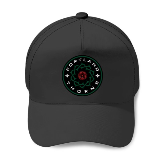 Discover Portland logo Thorns FC logo PortlandPremium Baseball Caps