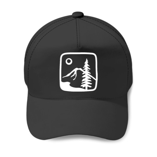 Discover College of Evergreen State College logo 1 Baseball Caps