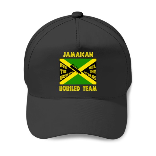 Discover Jamaican Bobsled Team Baseball Caps