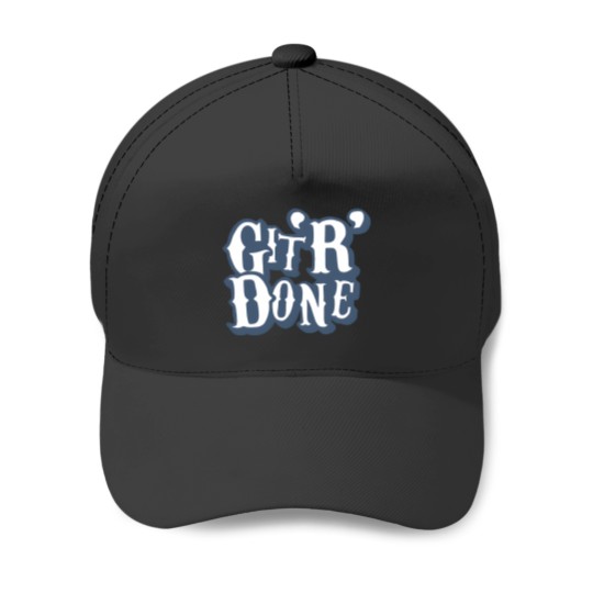 Discover Blue Git R Done Western Baseball Caps
