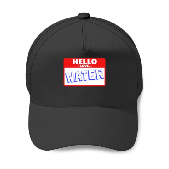 Discover Water Sticker Baseball Caps