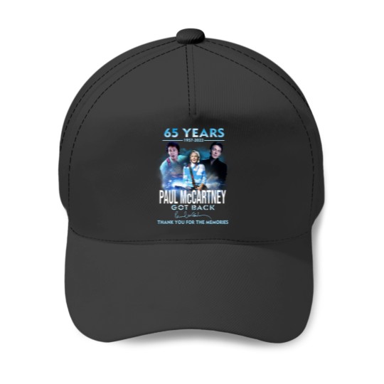 Discover Paul McCártney thanks for memories Baseball Caps