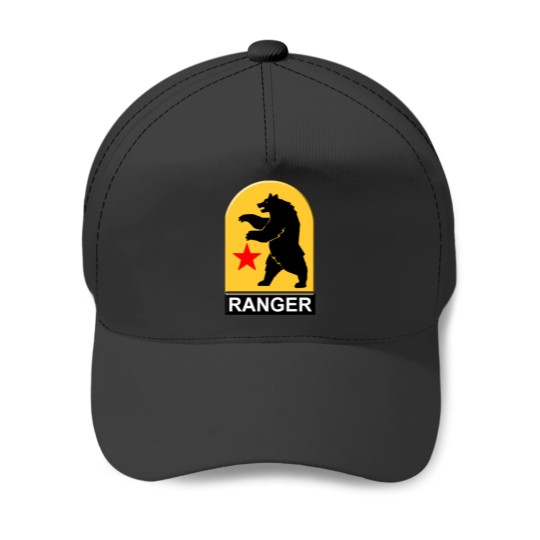 Discover New California Republic Ranger Emblem Baseball Caps