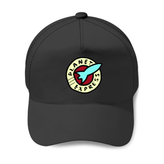 Discover Planet Express Logo - Futurama Baseball Caps