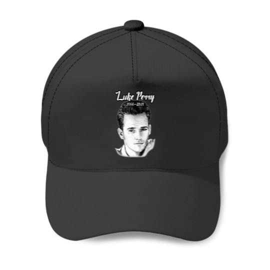 Discover Funny Gift Luke Perry Christmas Baseball Caps