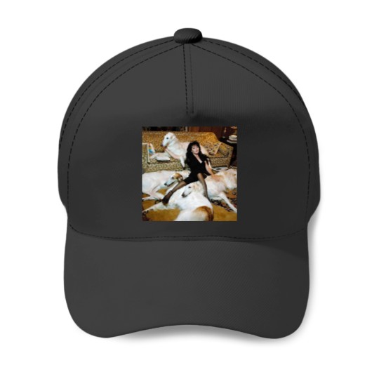 Discover Shannen Doherty with Borzois, 1993 Baseball Caps