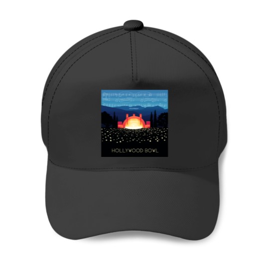 Discover Hollywood Bowl Variant 2 Baseball Caps