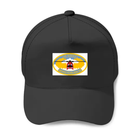 Discover Vxe-6 Antarctic Helicopter Squadron 6 Air Science Decal Baseball Caps
