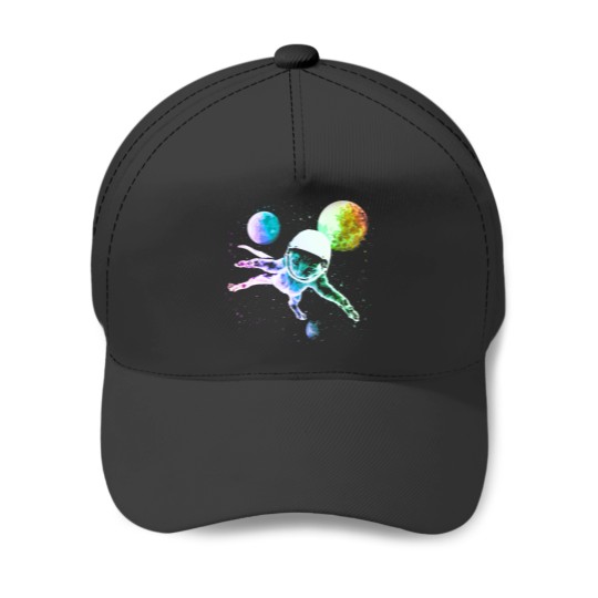 Discover Cat Astronaut Baseball Caps