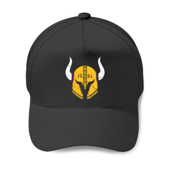 Discover Vikings Skol Helmet Baseball Caps