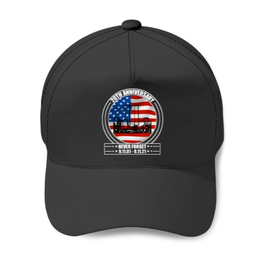 Discover 9 11 20th Anniversary Never Forget Baseball Caps