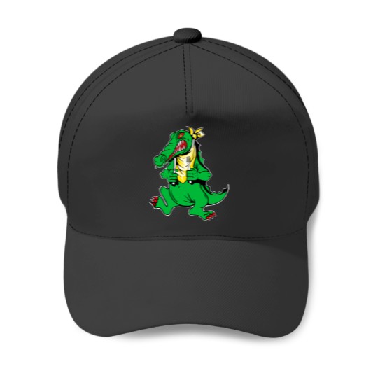 Discover Jerry’s alligator Baseball Caps
