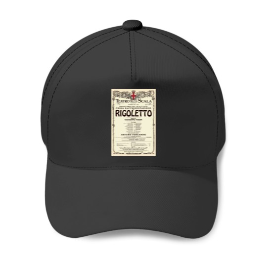 Discover Vintage-Style La Scala Rigoletto Opera Baseball Caps
