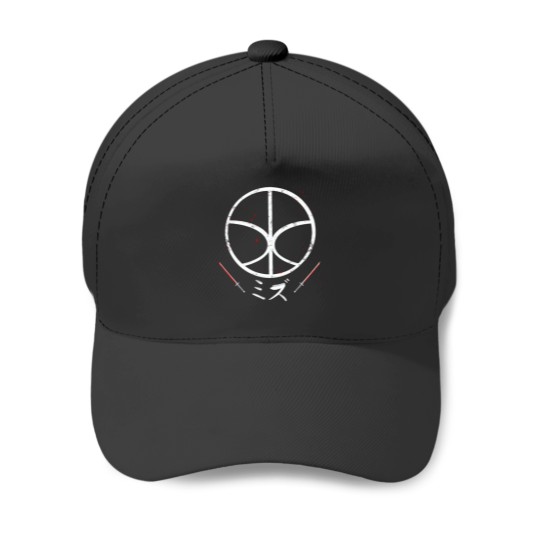 Discover Blue Eye Samurai Mizu Katana Symbol Baseball Caps