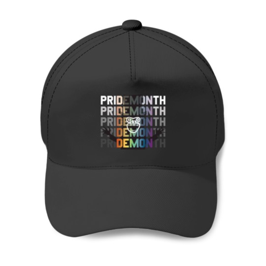 Discover PriDEMONth - Babadook Edition (white version) Baseball Caps
