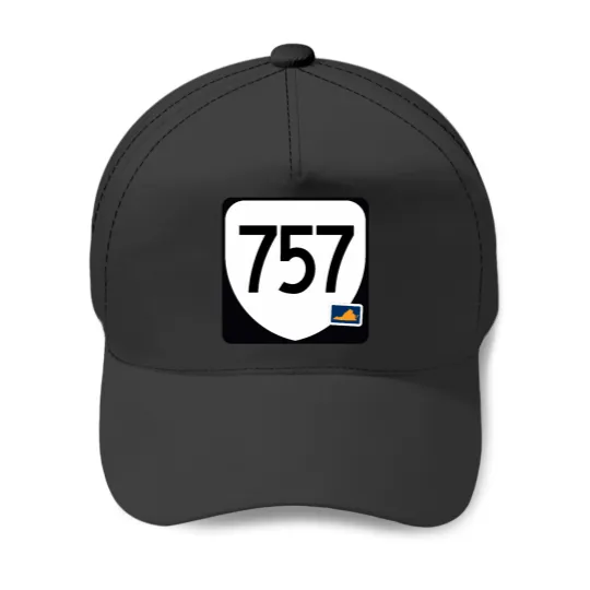 Discover Virginia State Route 757 (Area Code 757) Baseball Caps