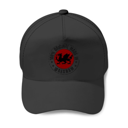 Discover Wrexham, Made in Wrexham, 100 original, Wrexham supporter, Baseball Caps