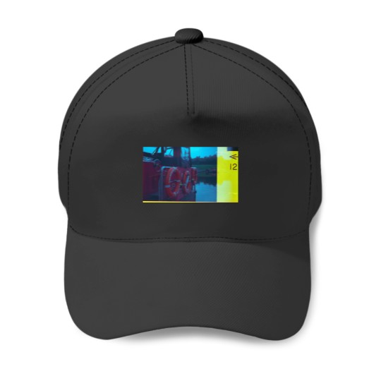 Discover Canal Boat at The Falkirk Wheel Fitted Baseball Caps