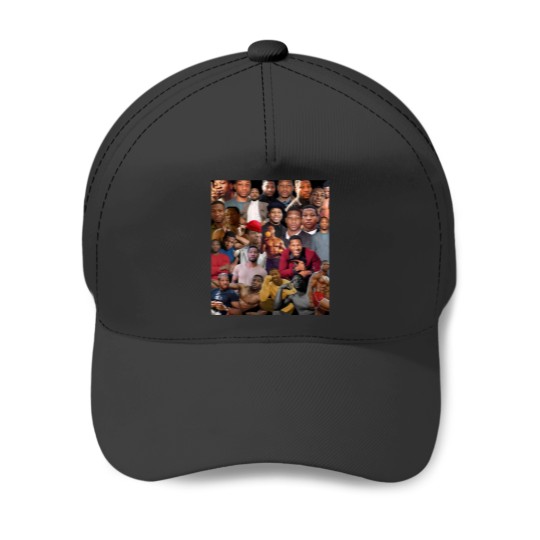 Discover Jonathan Majors photo collage Baseball Caps