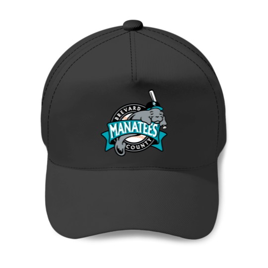 Discover Playing with Brevard County Manatees Baseball Caps