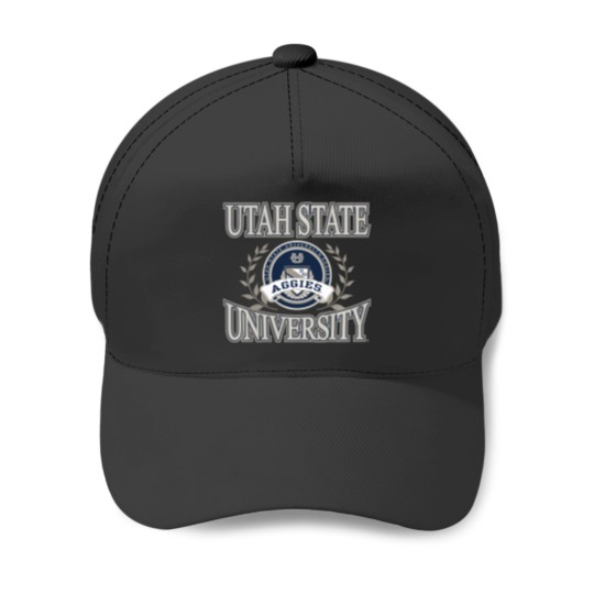 Discover utah state aggies laurels navy officially licensed sweat Baseball Caps