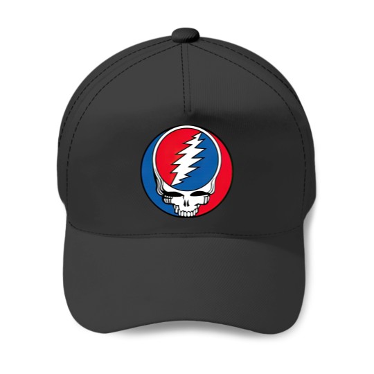 Discover Grateful Steal Your Face Baseball Caps