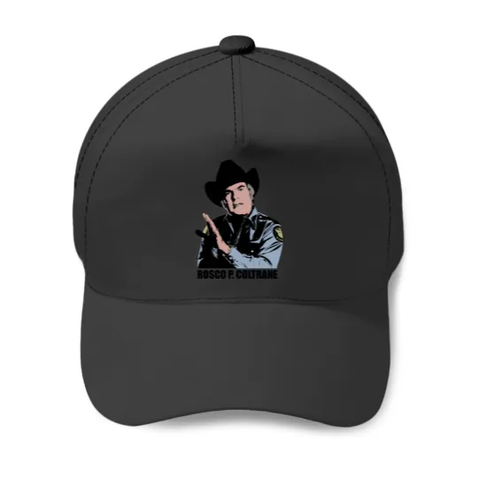 Discover The Dukes Of Hazzard Rosco P. Coltrane Color Baseball Caps