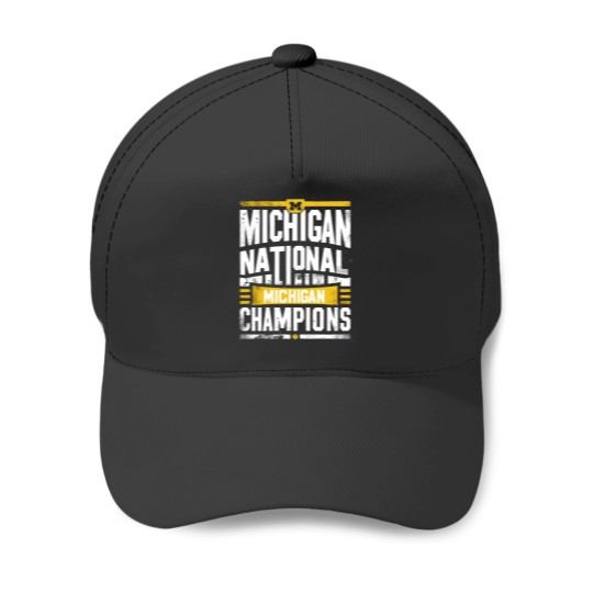 Discover Michigan National Champions Baseball Caps