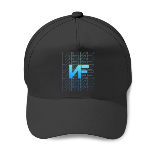 Discover Nf logo blue Baseball Caps