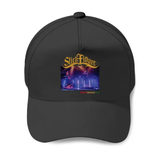 Discover Stick Figure Roots Reggae Dub Baseball Caps