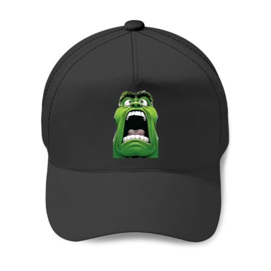 Discover Angry Hulk Smash Baseball Caps