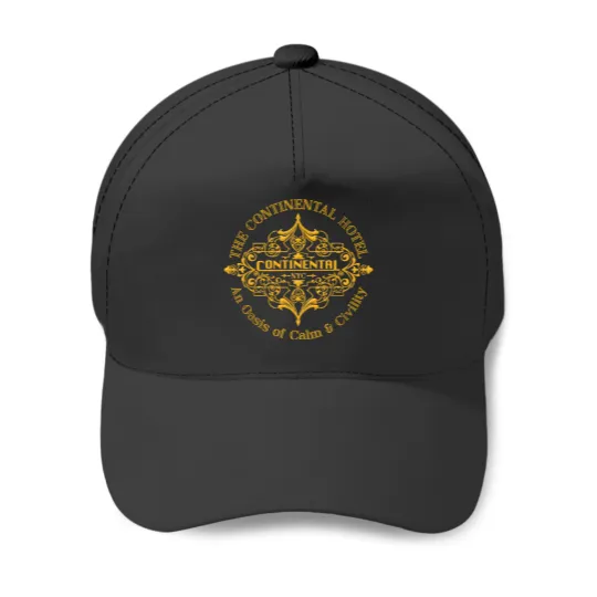 Discover The Continental Hotel Baseball Caps