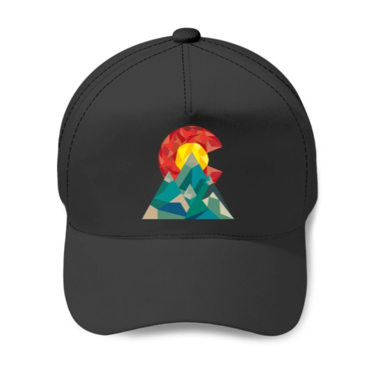 Discover Colorado Geo Baseball Caps