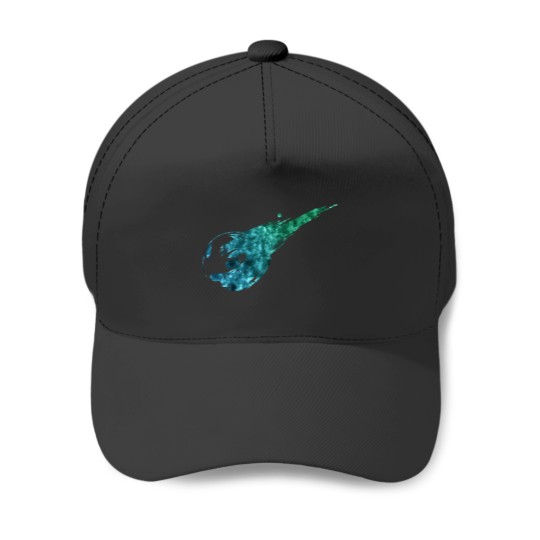 Discover Final Fantasy 7 - Meteor Logo (Galaxy Design) Baseball Caps