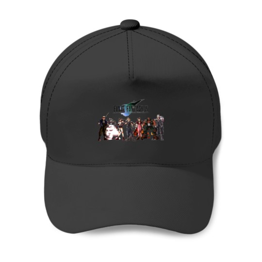 Discover Final Fantasy VII characters Fitted Baseball Caps