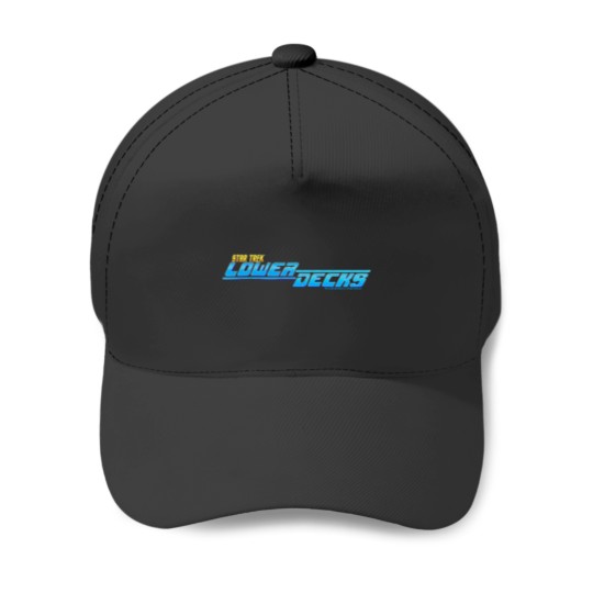 Discover Lower Decks Blue Vintage Logo Baseball Caps